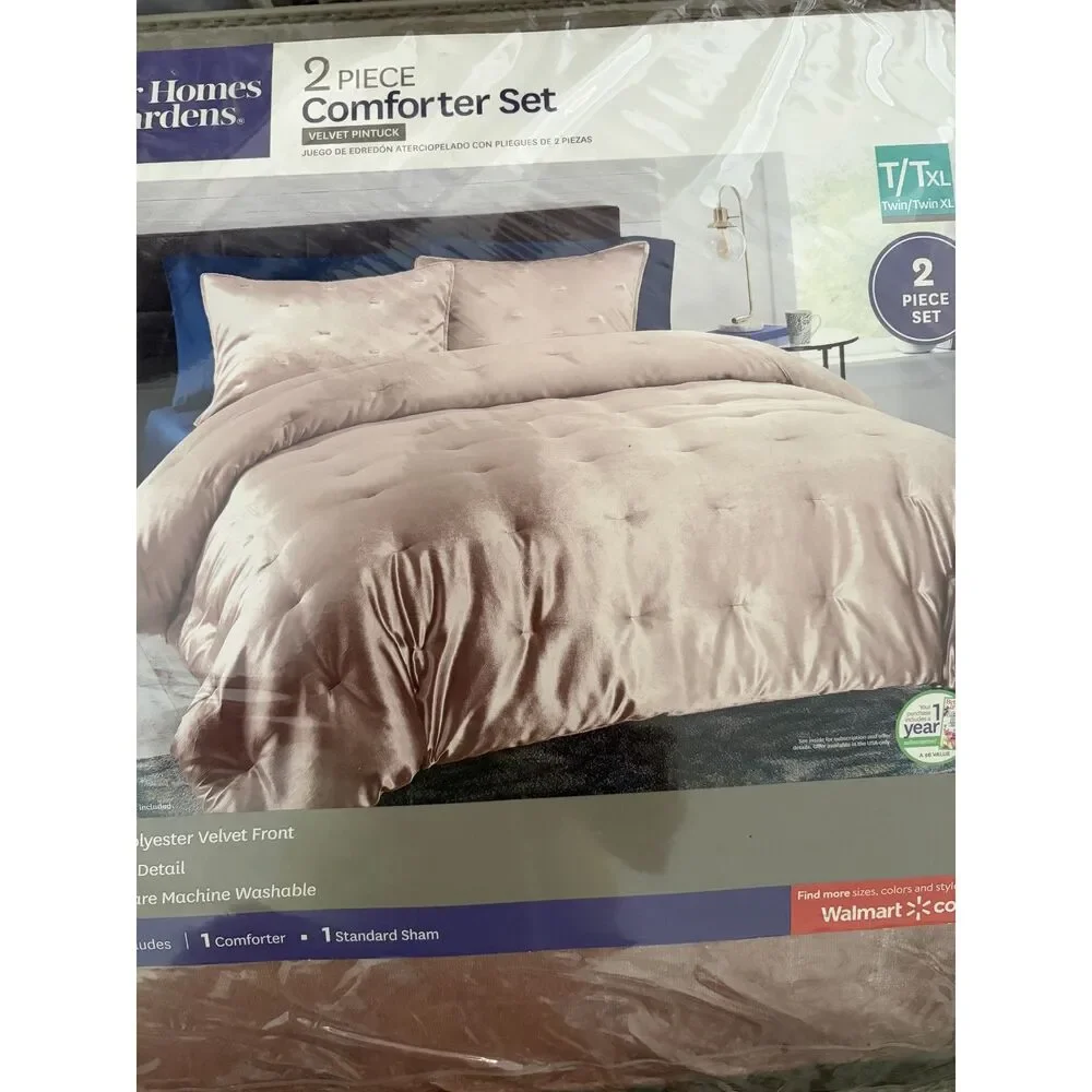 Better Homes and Gardens NEW pink XLTwin comforter set